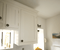 Extra deep wall units with 100mm baskets on backs of doors. Enlargement 7